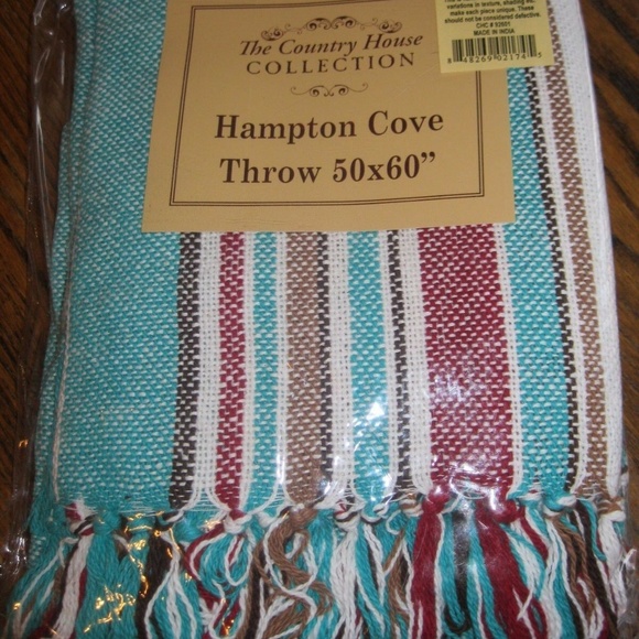 *SPECIAL* Throw Blanket Woven 50x60 New NIP - Picture 2 of 2
